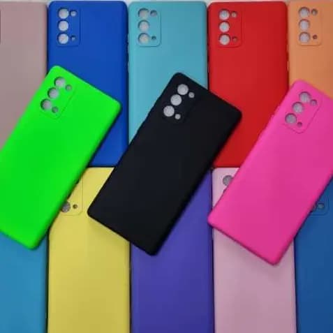 Capa Capinha Para- SAMSUNG NOTE 20 - Samsung Silicone Aveludado POR DENTRO