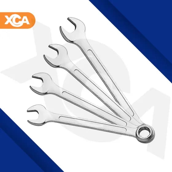 Chave Combinada Profissional Boca Estrela Ferramenta Unidade Aço Forjado