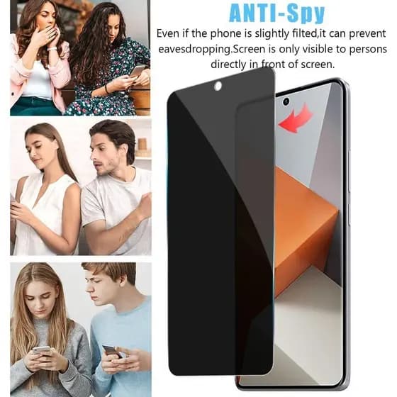 Película Fosca Xiaomi MI 13 14 Redmi Note 12 13 Pro Poco X5 - Anti-Digital, Proteção 9H