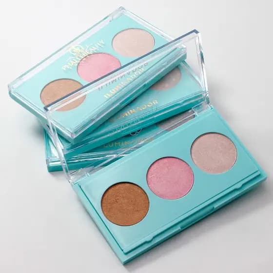 Trio Paleta De Iluminador - Phallebeauty