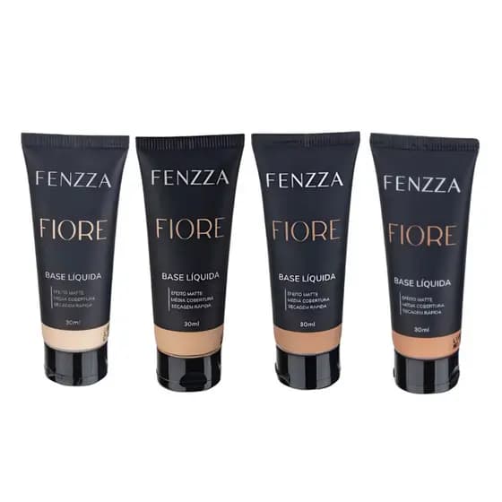 Base Fenzza Fiore Efeito Matte Secagem Rápida BE84