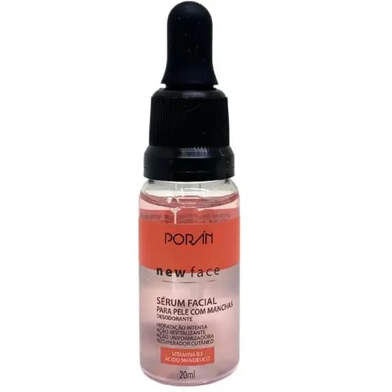 Sérum Facial Para Pele com Manchas Linha New Face Poran 20ML