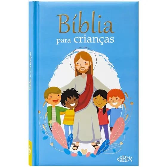 Bíblia para Crianças Infantil Ilustrada Capa Dura