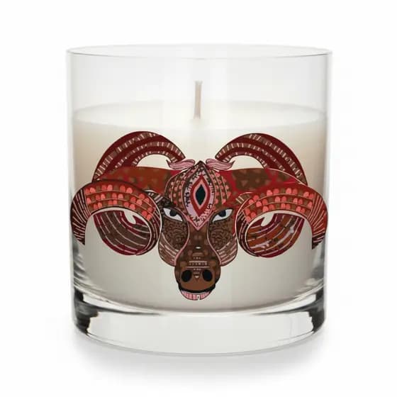 Vela Aromática dos Signos 150g – Energia e Personalidade - Áries