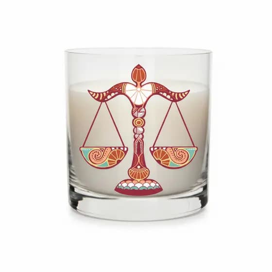 Vela Aromática dos Signos 150g – Energia e Personalidade - Libra