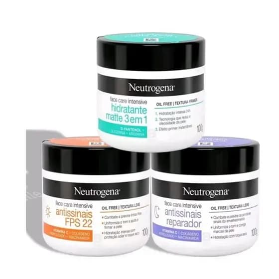 Neutrogena Face Care Intensive Creme Intensivo 100g