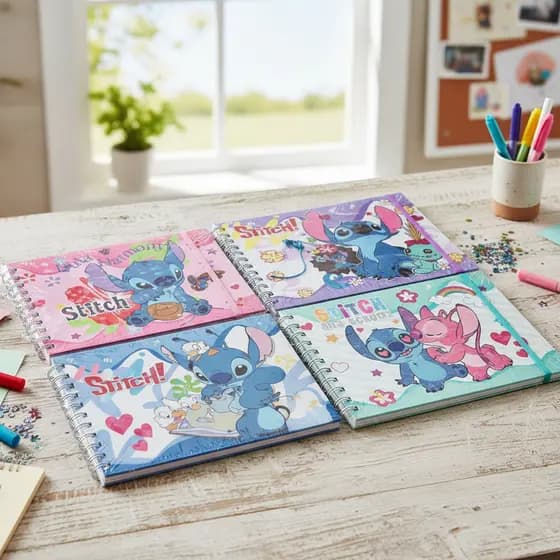 Livro De Colorir Stitch Capa Laminada Brilho Premium