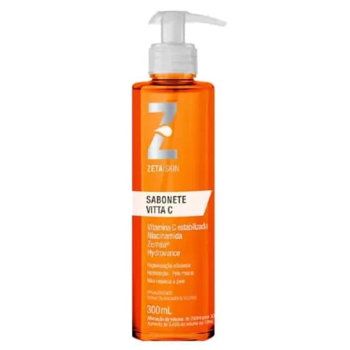 Sabonete Líquido Facial Zeta Skin Vitta C 300ml