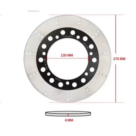 Disco de freio dianteiro, Para Kawasaki KZ1000 KZ1100 GT550 EN500