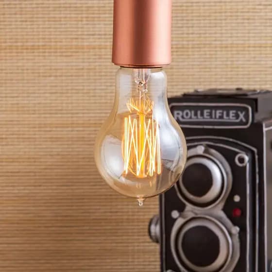 Lampada Filamento Carbono Vintage Retrô 220v 127v