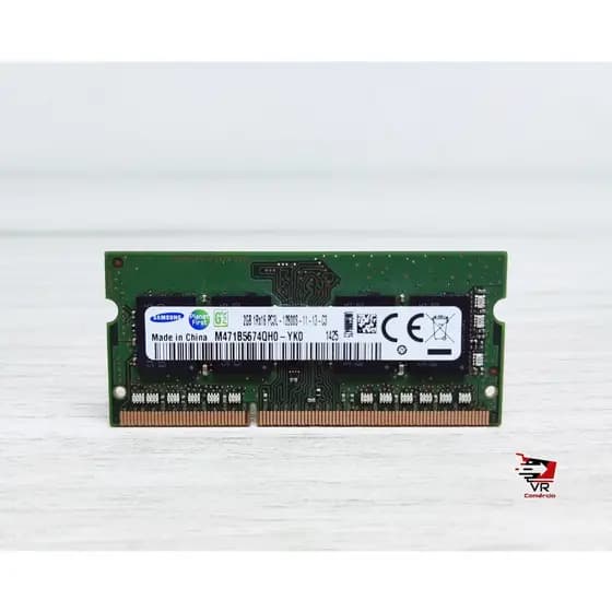 MEMÓRIA RAM PARA NOTEBOOK 2GB DDR3 1600 MHZ