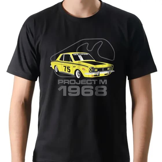 Camiseta Camisa Carro Ford Corcel Gt Amarelo 100% Algodão