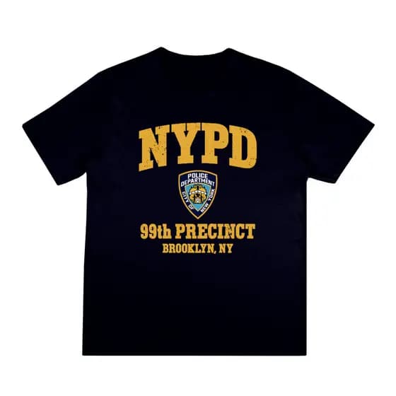 Camiseta Brooklyn 99 Nine-nine NYPD 100% Algodão