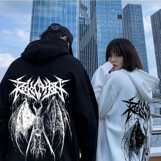 Blusa Moletom De Frio Canguru Algodão Unissex Rap Black Moda Style