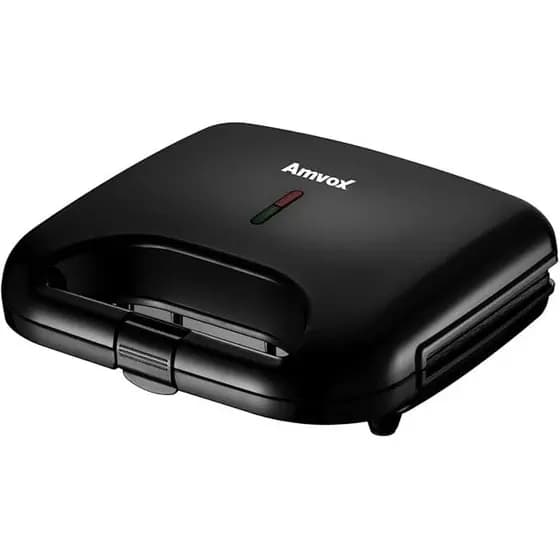 Amvox Sanduicheira e Grill AMS 370 Black 110V