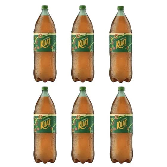 GUARANA KUAT 2.0 PET 2 LITROS EMBALAGEM COM 6 UNIDADES