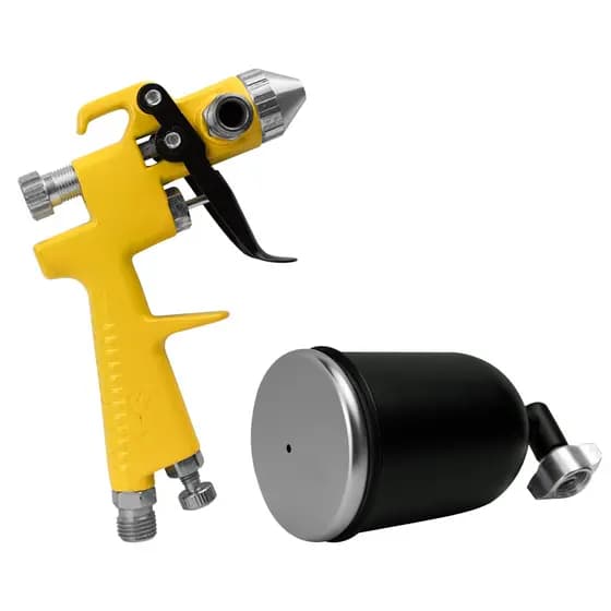 Pistola De Pintura 150ml Aerográfica K3 Mini Profissional Bico Aerógrafo 0,5mm