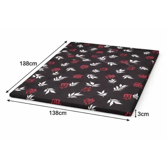 colchonete tamanho colchao casal camping 138x188x3cm d23
