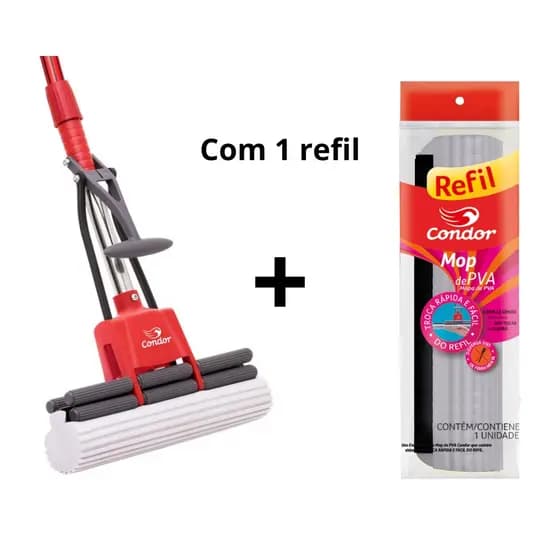 Mop De Pva Mágico + 1 Refil - Condor
