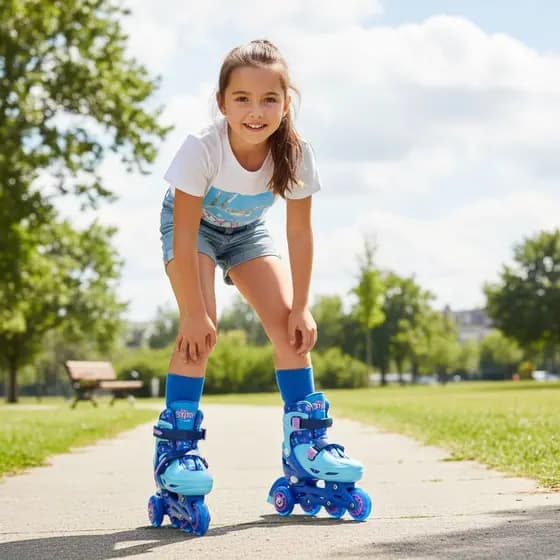 Conjunto Patins 2 em 1 Stitch 35/36