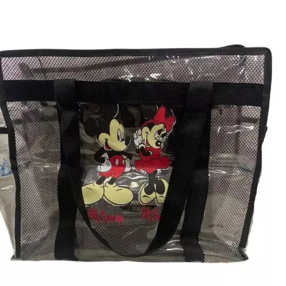 Bolsa Plástico Jumbo Transparente Grande e Reforçado