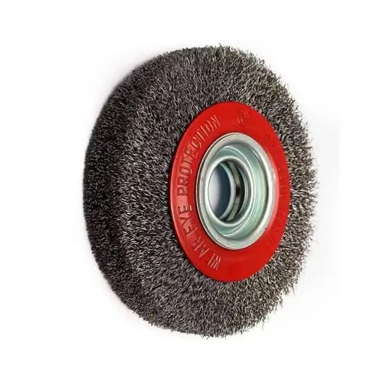 Escova De Aço Circular Ondulado Moto Esmeril 6x1 Polegadas LOTUS