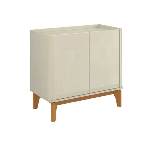 Buffet Aparador Flip 0,90 2 Portas Sala - 3 Cores