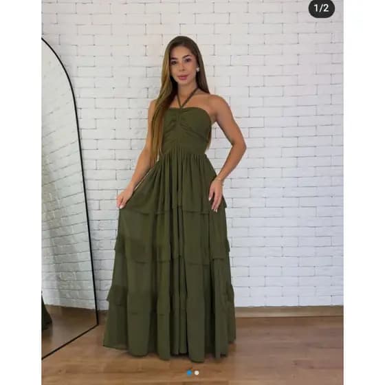 vestido. duna elastex