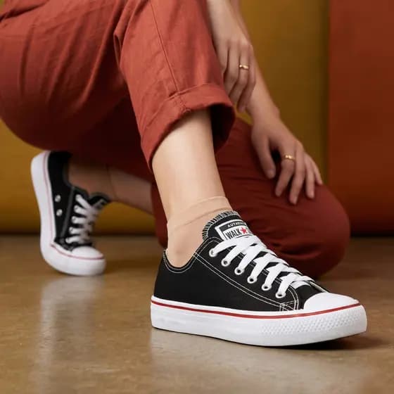 Tênis Feminino All Casual Baixo Confortável Macio Dia Dia Academia Leve Promoção
