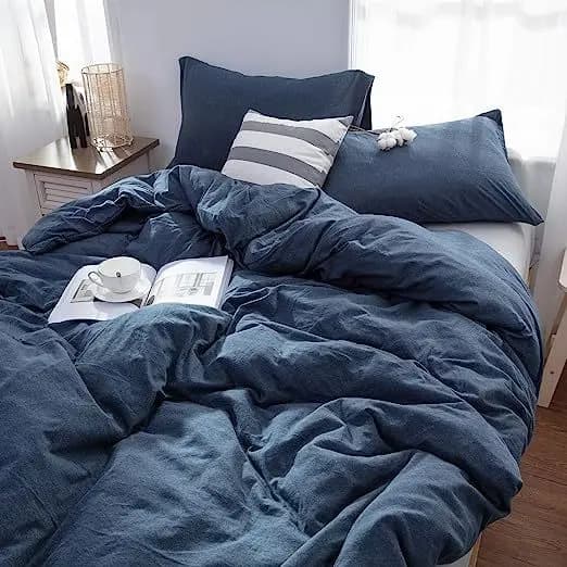 Capa Edredom Duvet Queen Lisa com Ziper 400 Fios Confort Promoção