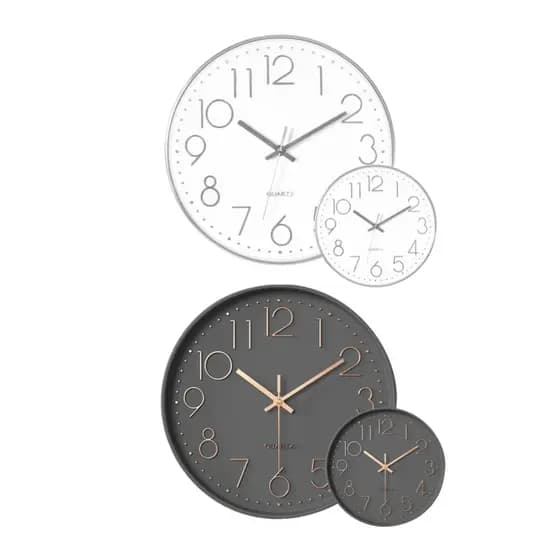 Relogio De Parede Quartz Decorativo Morderno Sala Escritorio Recepção Cozinha