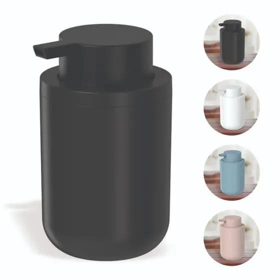Porta Sabonete Liquido Pump Linha Bold OU 300ml Banheiro Lavabo Pia Dispenser Detergente Organizador