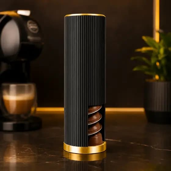 Dispenser Porta Cápsulas Dolce Gusto 6 Cápsulas Organizador Café Impresso em 3D