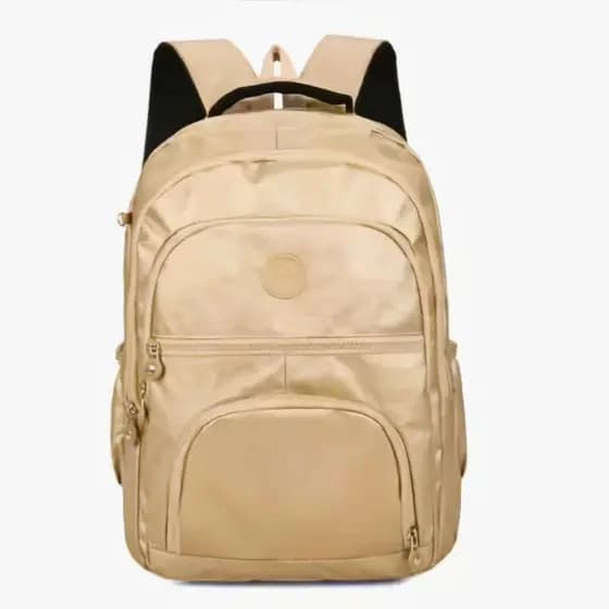 Mochila Escolar Casual Metalizada Impermeavel Grande Capacidade