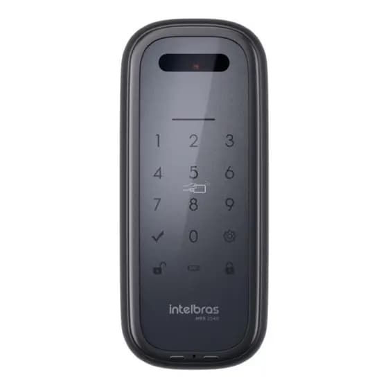 FECHADURA DIGITAL SOBREPOR INTELIGENTE ACESSO VIA PALMA DA MãoO MFR 2040 - INTELBRAS