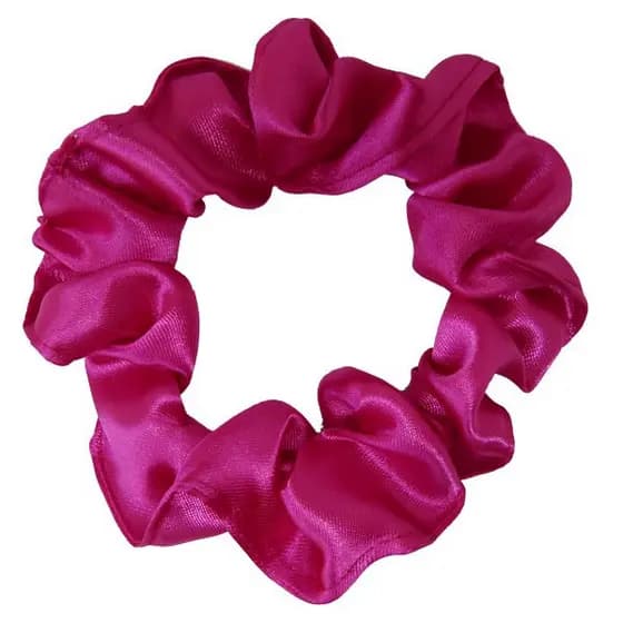 Xuxinha de Cetim 5un - scrunchies para amarrar cabelo buxinha
