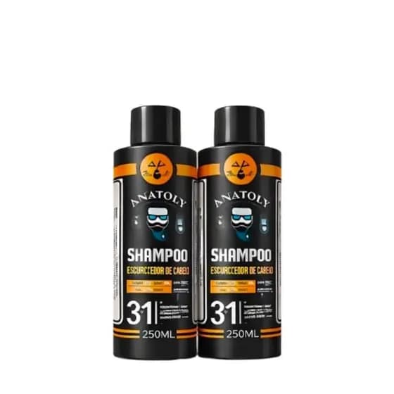Shampoo Escurecedor de Cabelos 250ml