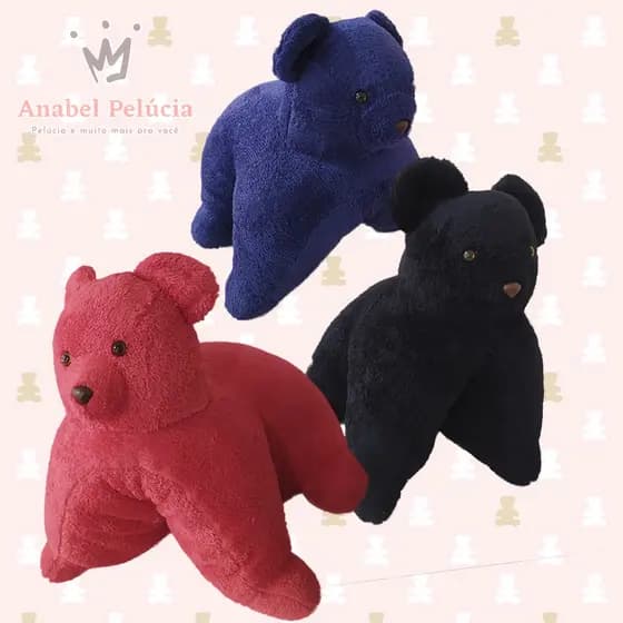 Almofada De Urso Que Vira Travesseiro