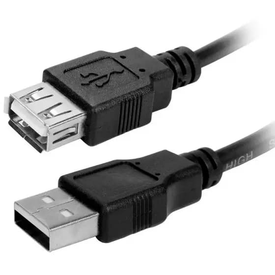 Cabo Usb Extensor Extensão Macho x Fêmea USB 2.0, Alta Velocidade