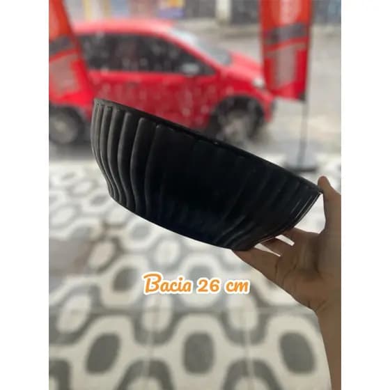 bacia plásticas 1 litro cores sortidas