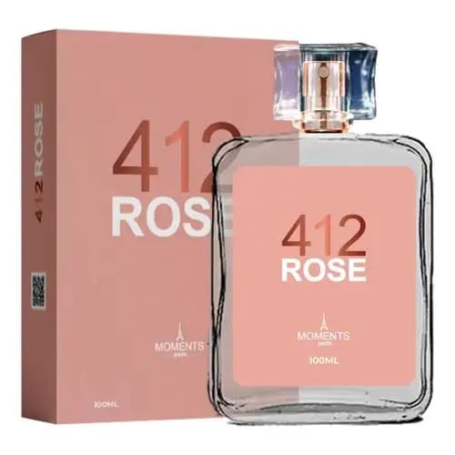 moments paris 412 Rose 100ml - feminino