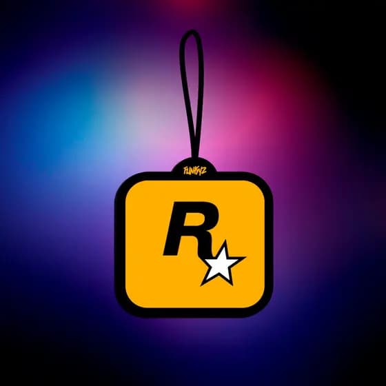 Aromatizante Rockstar (Cheirinho de Carro Tipo Little Tree) Funkyz