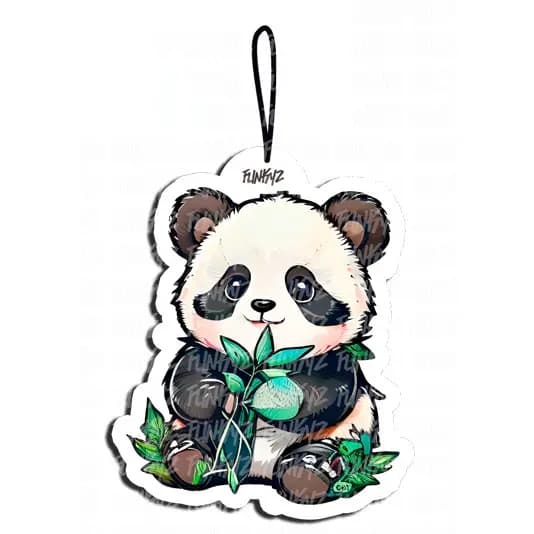 Aromatizante Panda (Tipo Little Tree) Funkyz