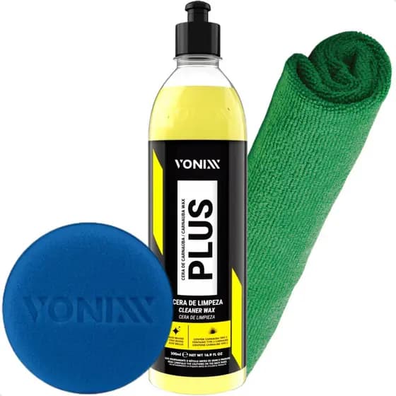 Cera Carnaúba Plus Vonixx 500ml Cera Liquida Automotiva