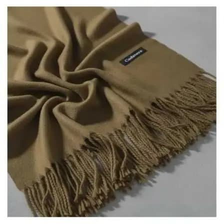 Echarpe Pashmina Cachecol Lenço Feminino Manta Lisa Elegante Moda Outono Inverno