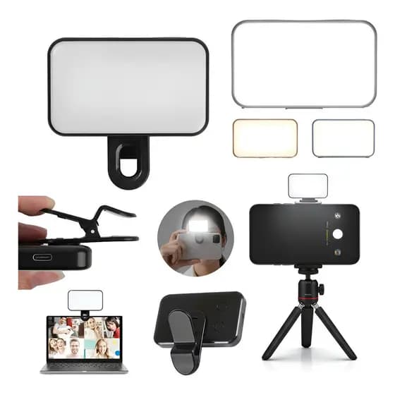 Mini Iluminador Luz Celular Led Videoconferencia Flash