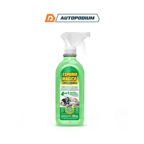 Espuma Mágica Gatilho Limpeza Poderosa 500ML - Proauto - Limpador de Uso Geral, Limpeza Poderosa