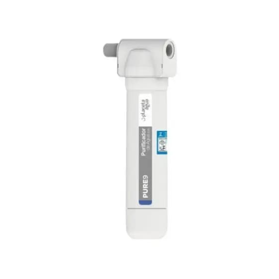 Purificador de Água PURE 9 Rosca 1/2'' Completo Pia Bebedouro Torneira POU Carvão Ativado Planeta Água