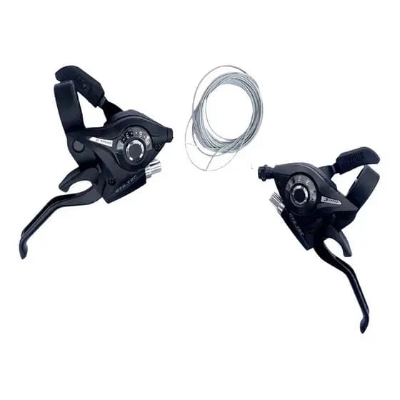 Passador Alavanca Rapid Fire Gts Tec 24 Marchas 8v Mtb Bike