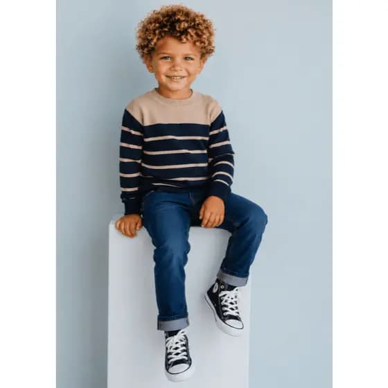 Suéter Infantil Menino Tricot Casaco Infantil Inverno 2026